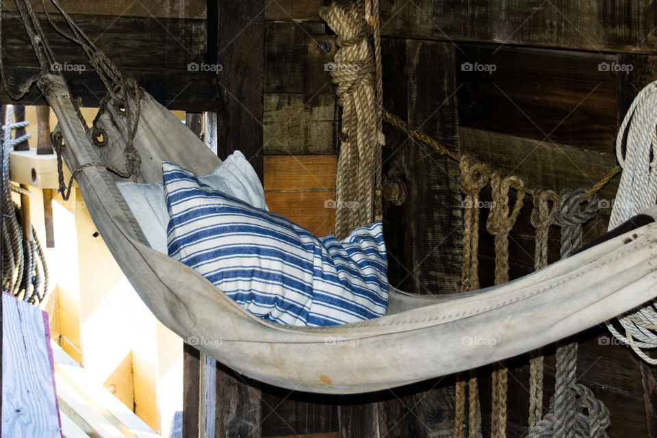 Sleeping Hammock on the Mayflower