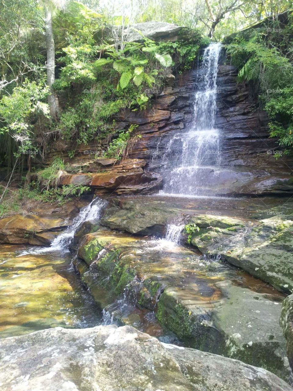 hidden waterfall