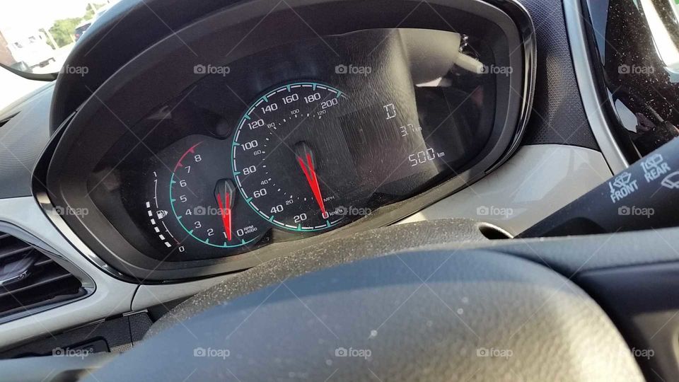 Dashboard Speedometer Odometer