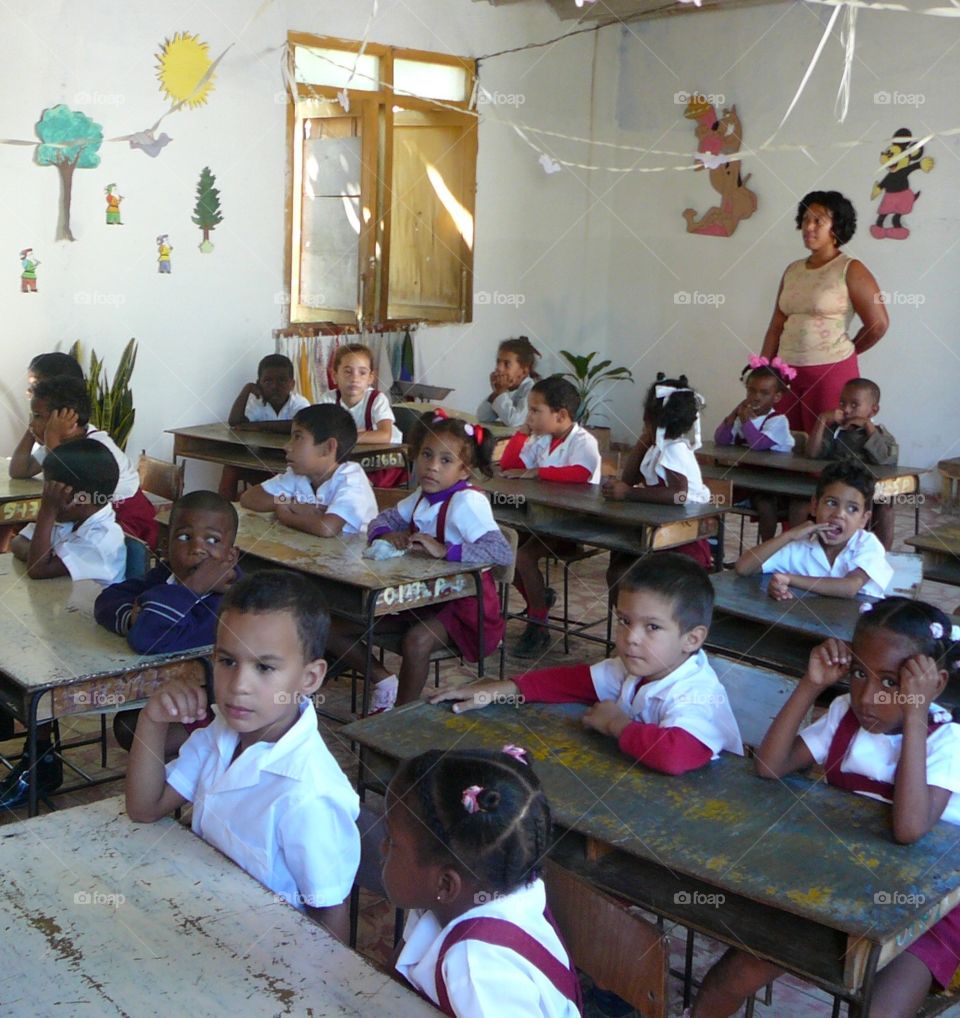 School children in Cuba 