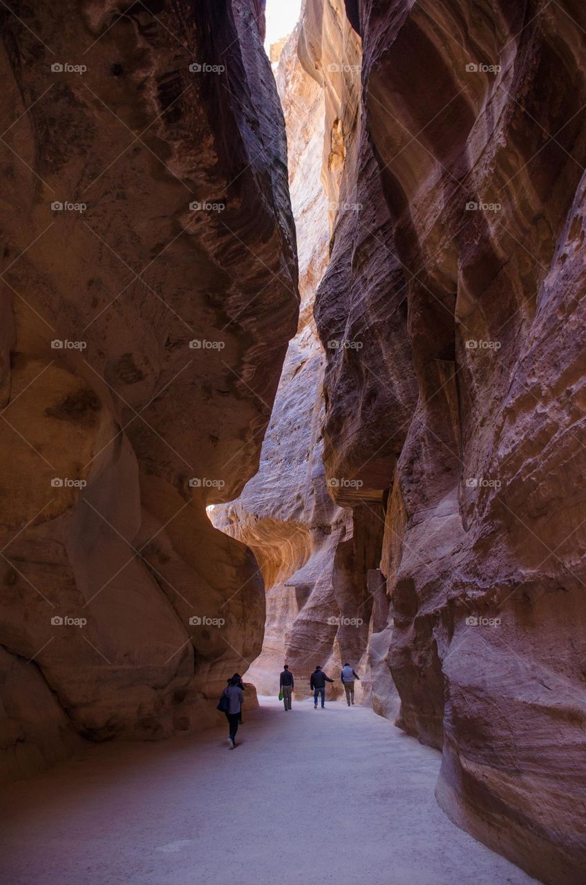 Amazing travel place, The Siq, Petra, Jordan