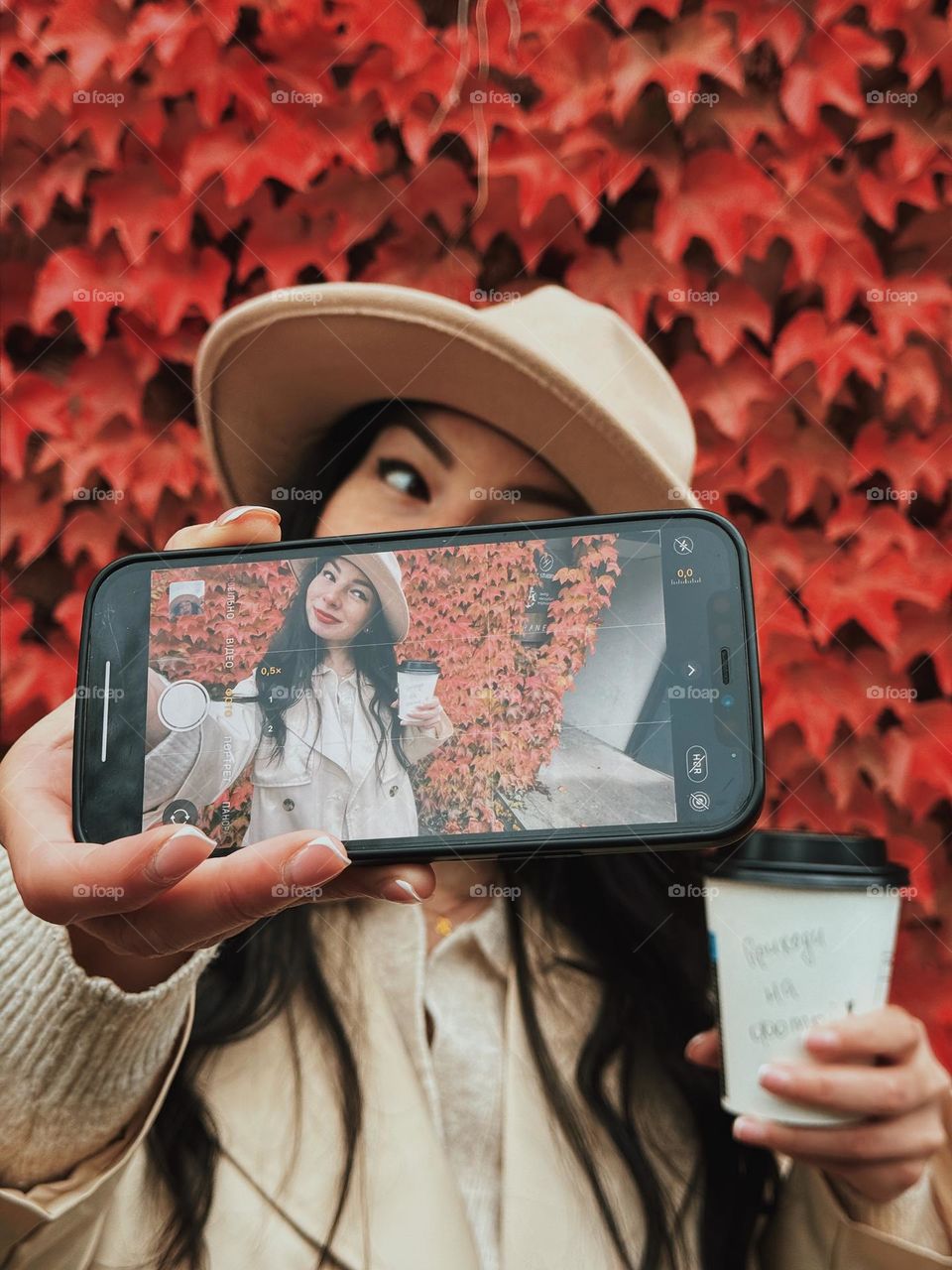 Content creator in work