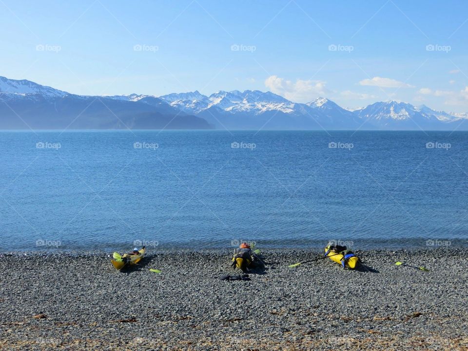 Kayaking in the beautiful state of Alaska!