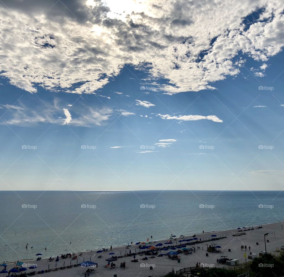 Clouds over Gulf of Mexico 