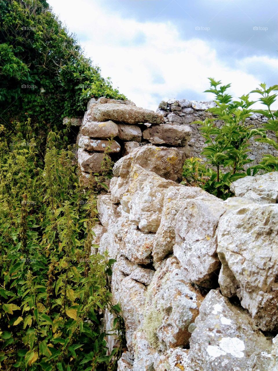 Ancient Rock Wall.