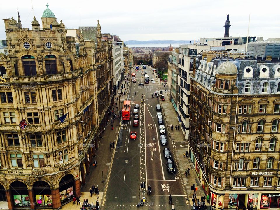 Edinburgh, Scotland - rise higher 