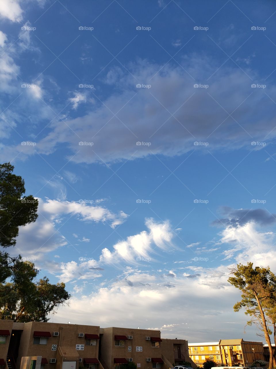 Pretty Sunset Clouds from my home in Las Vegas Nevada USA