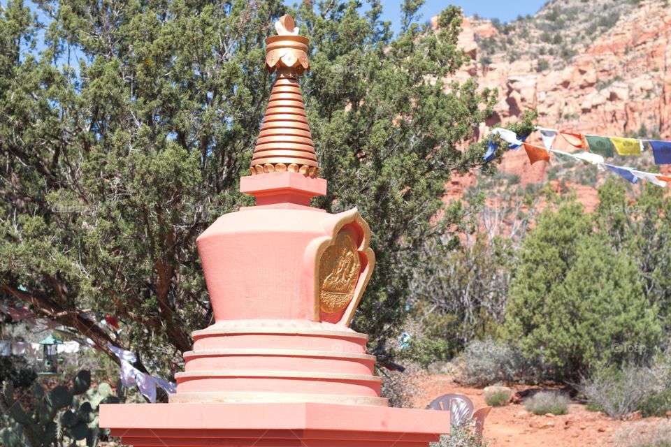 Amitabha Stupa and Peace Park in Sedona, Arizona