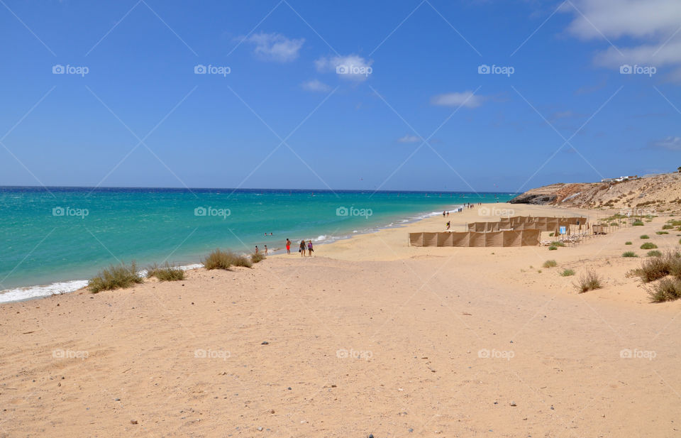 Costa calma beach 