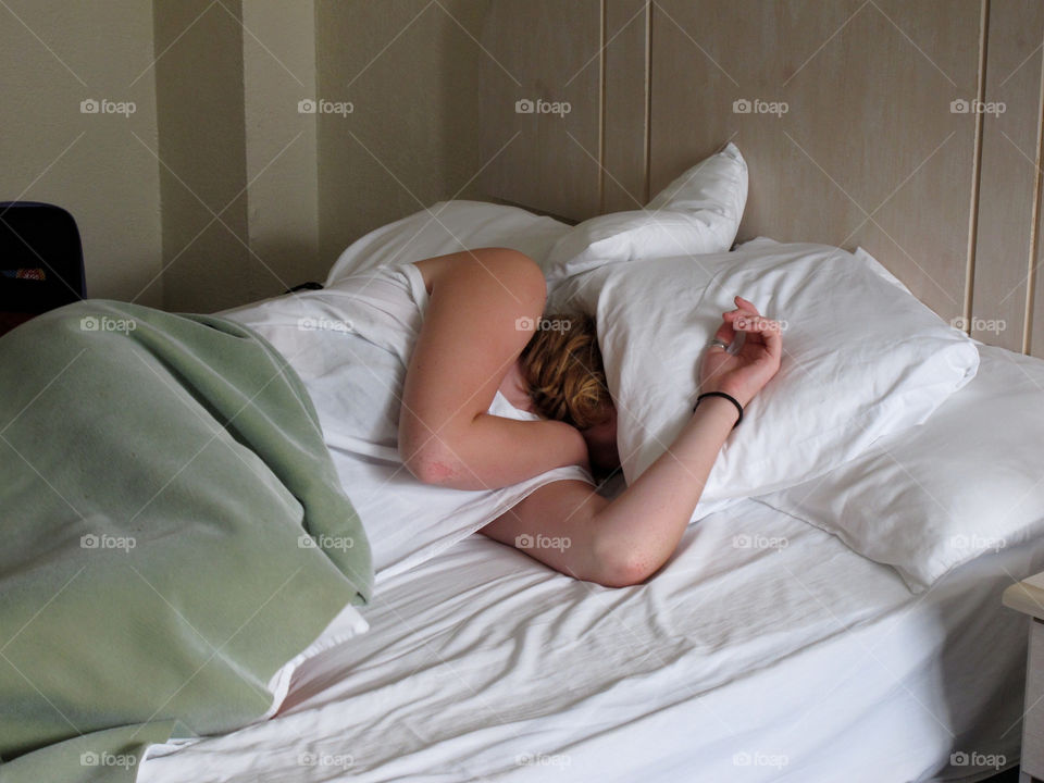 morning sleeping bed dream by shotmaker