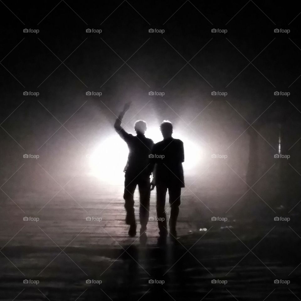 The most colorful thing in the world is black and white, it contains all colors and at the same time excludes all.