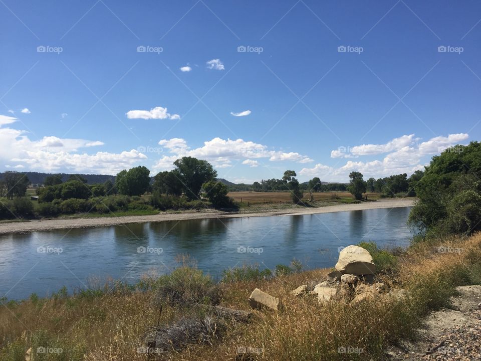 Water, Lake, Landscape, River, No Person