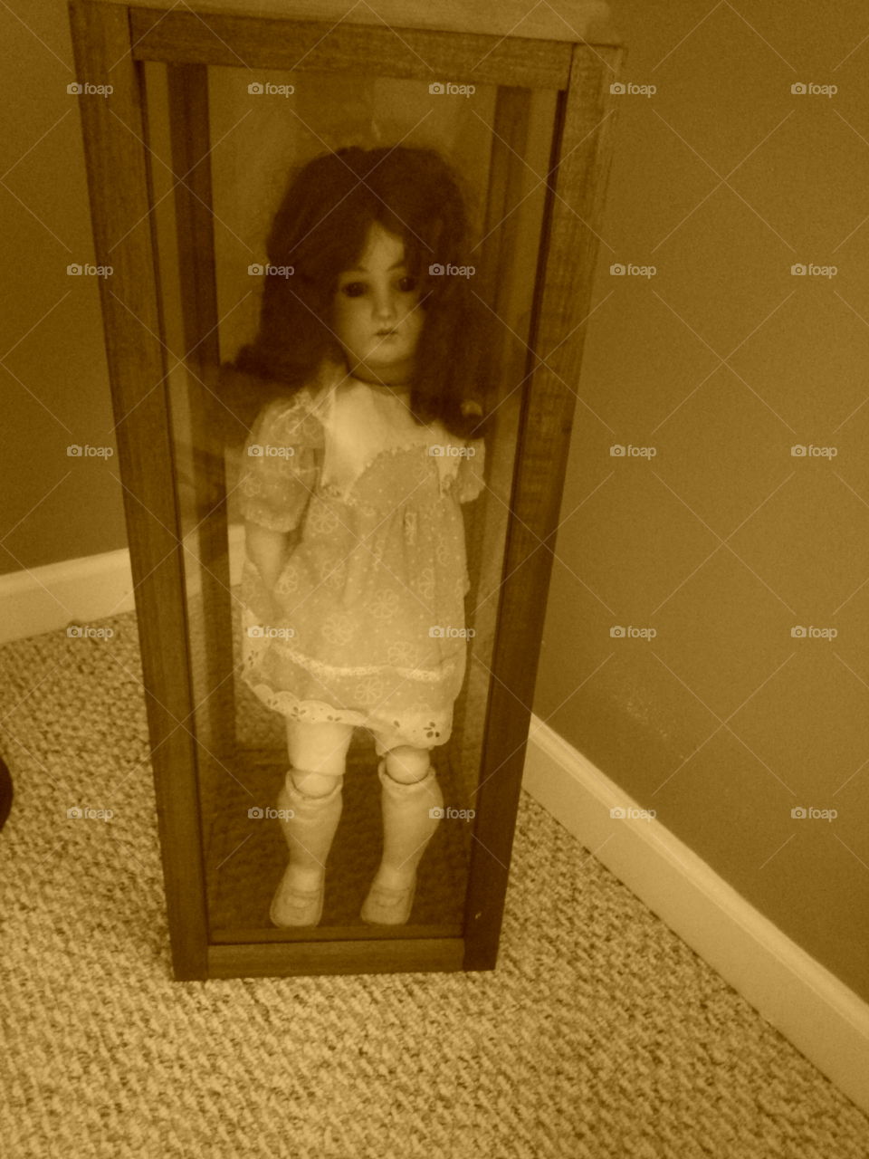 Creepy doll