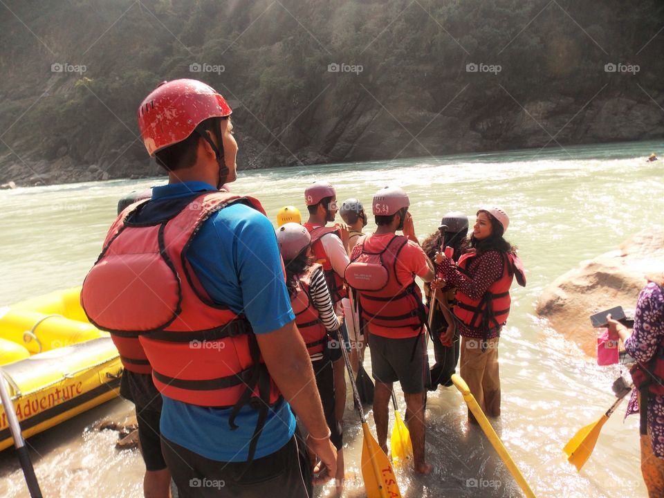 drafting Adventure At Rishikesh Uttrakhand India