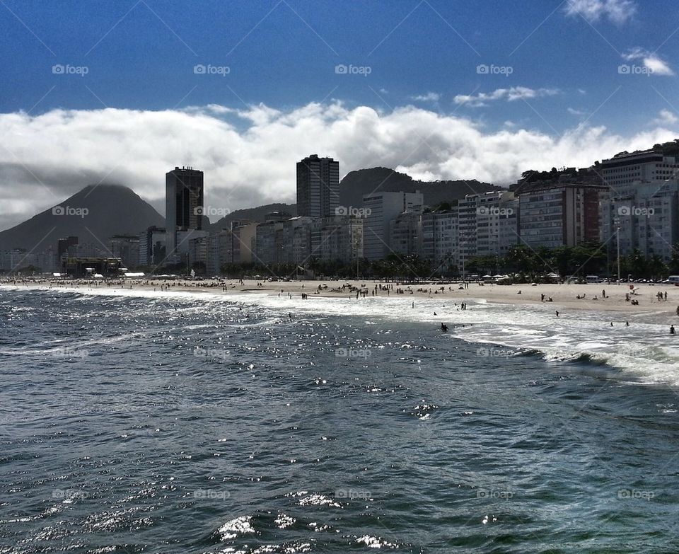 Copacabana beach
