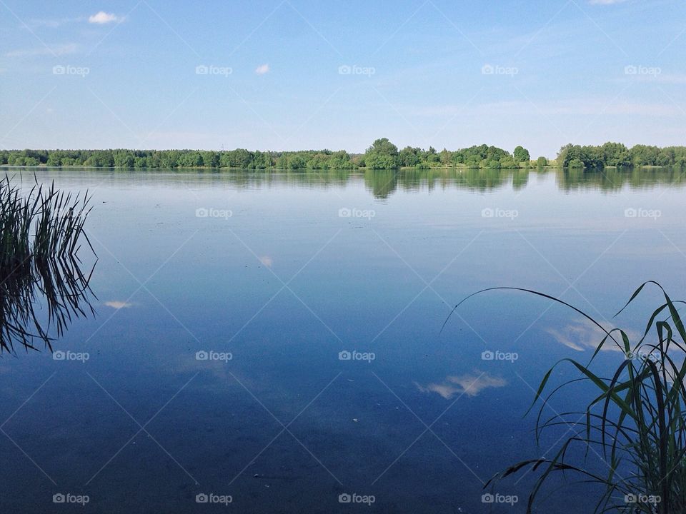 View on the lake