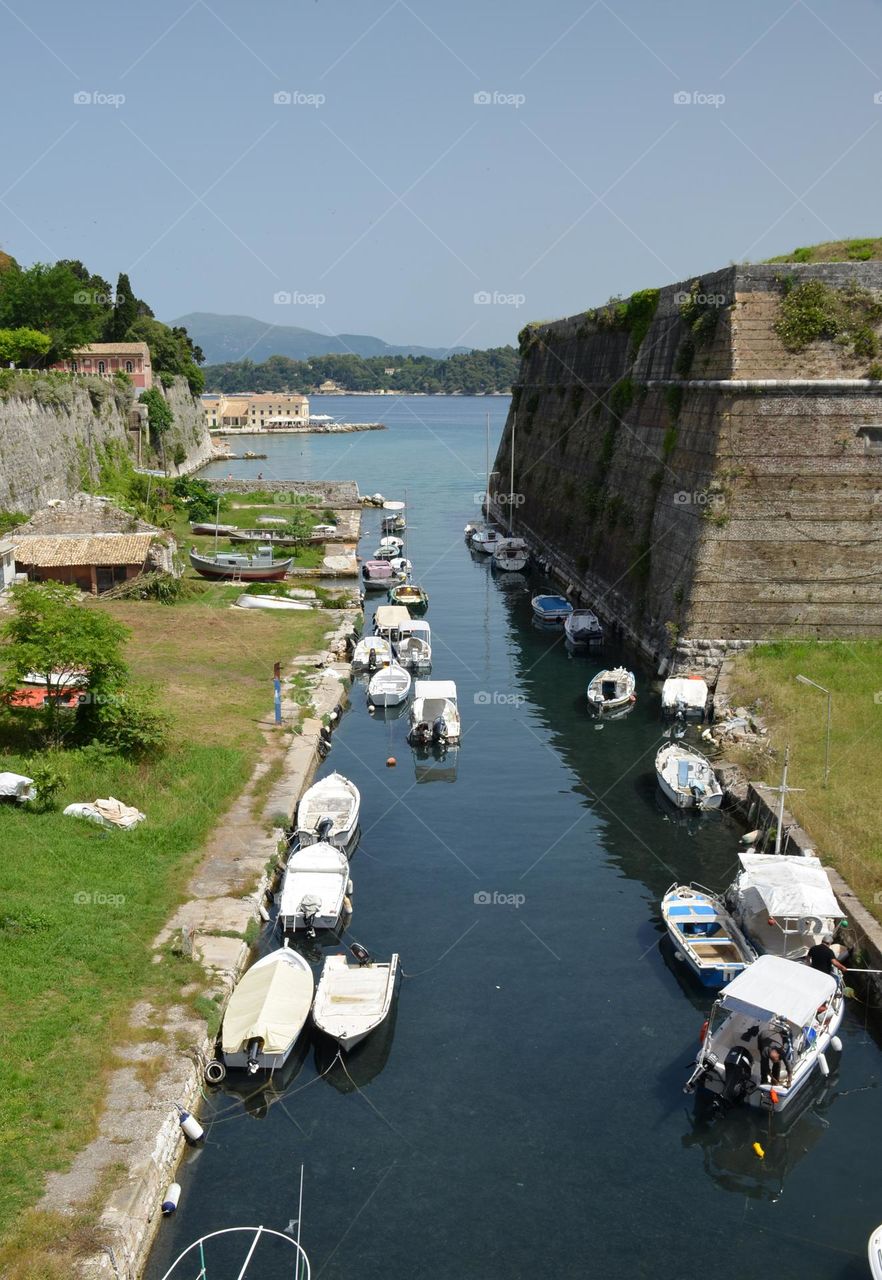 Water in the urban environment, Corfu island