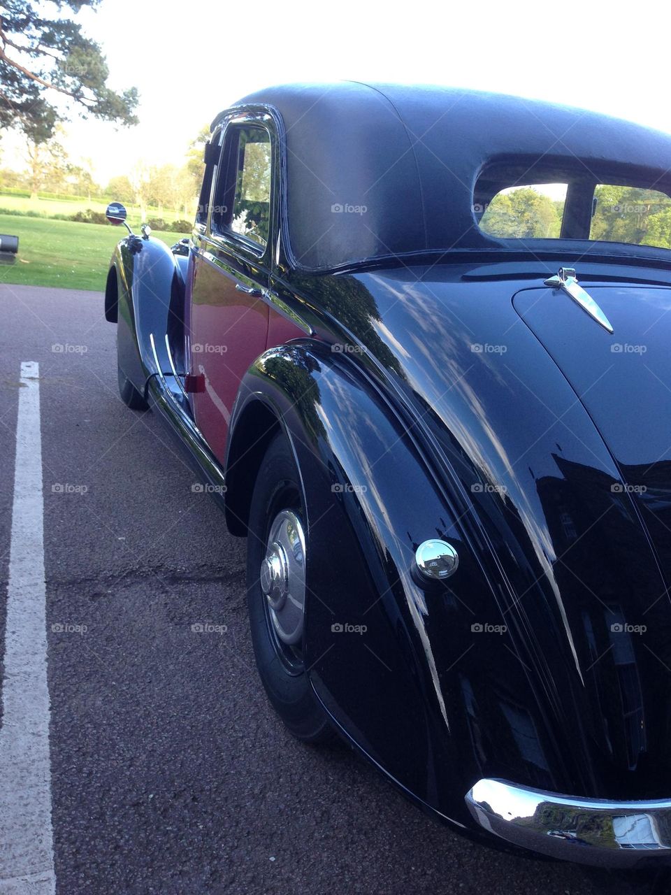 Vintage, car, antique, 