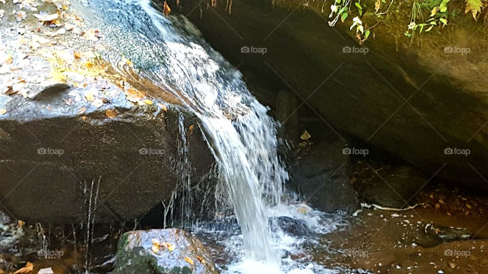 Water, No Person, Waterfall, Outdoors, Stream