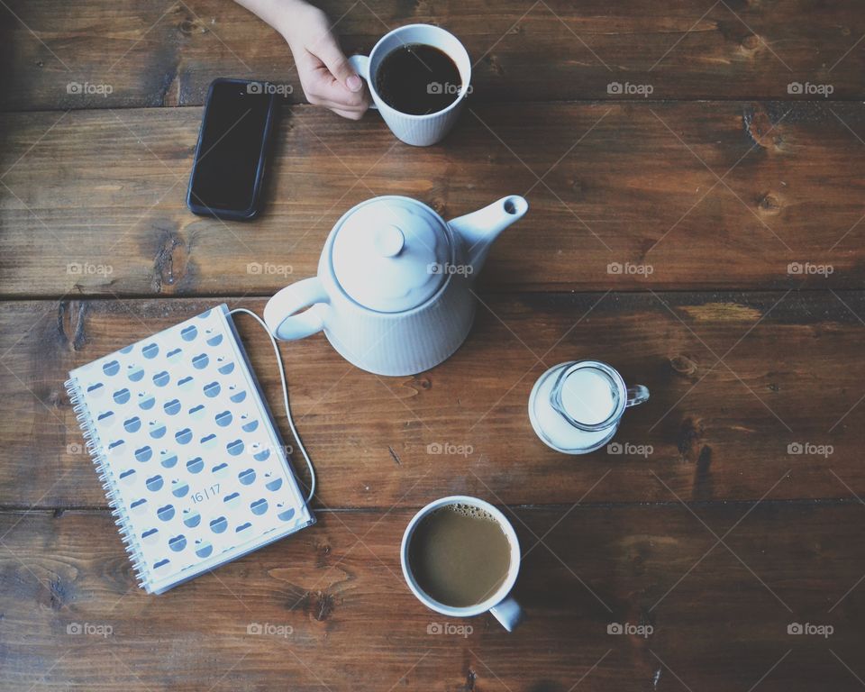 Coffee, Cup, Drink, Table, Tea