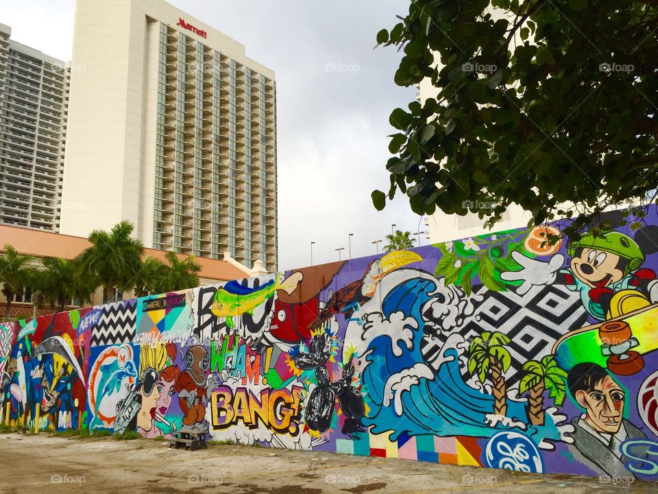 Street art in Miami 