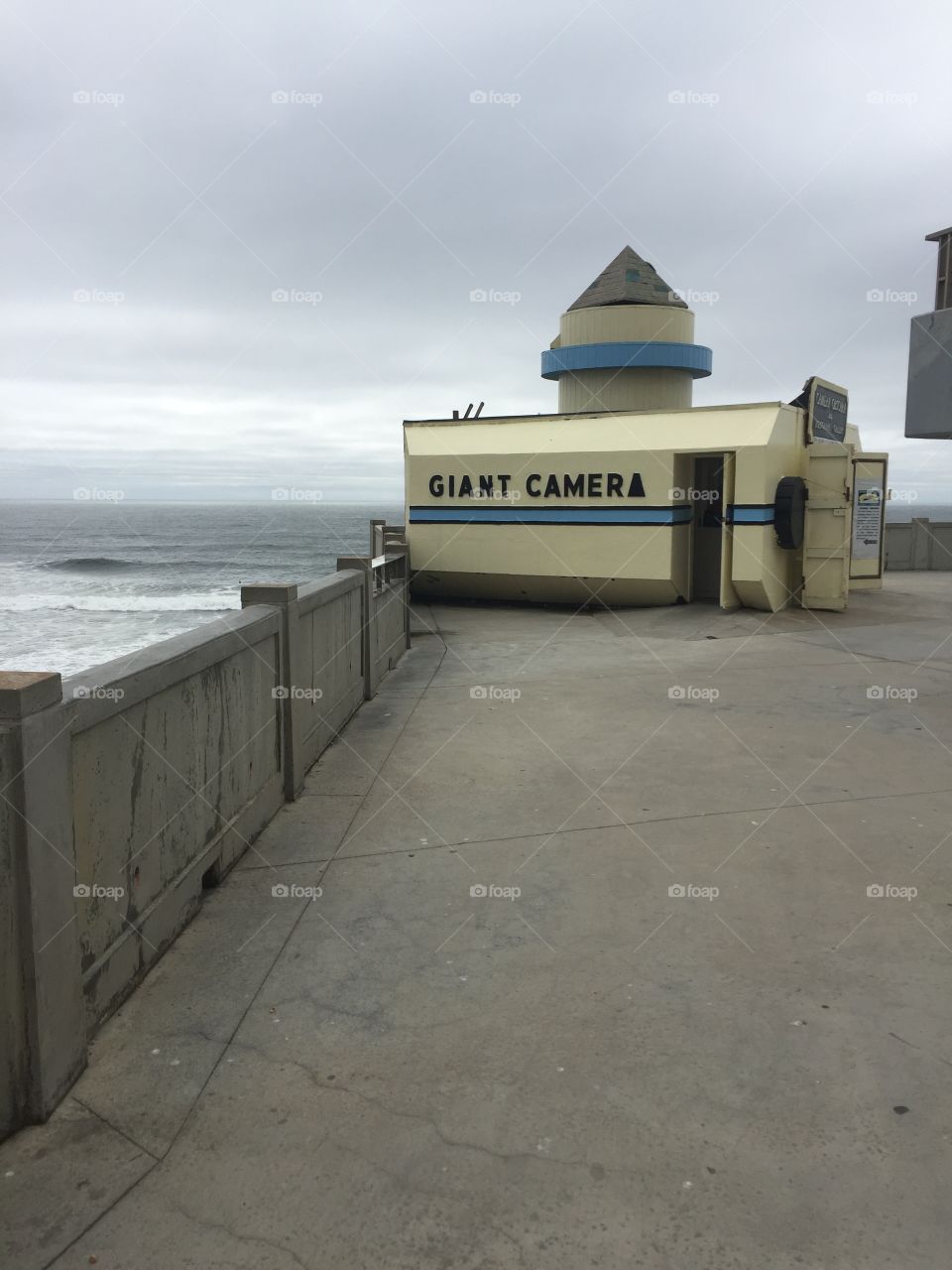 Ocean Beach San Francisco "Giant Camera"