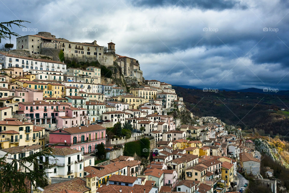 Muro Lucano, village of Southern Italy