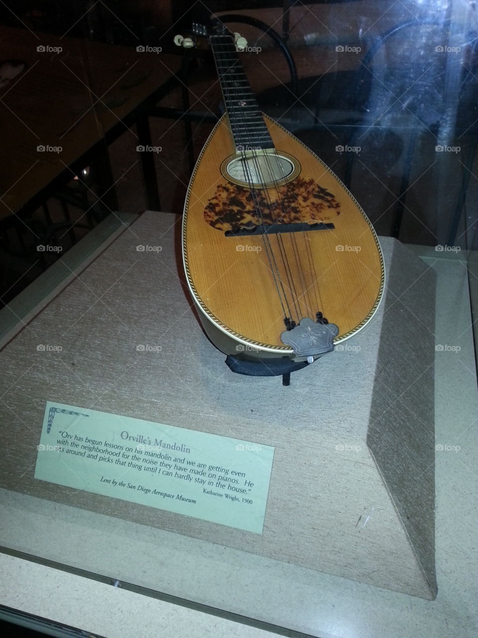 Orville Wright's mandolin