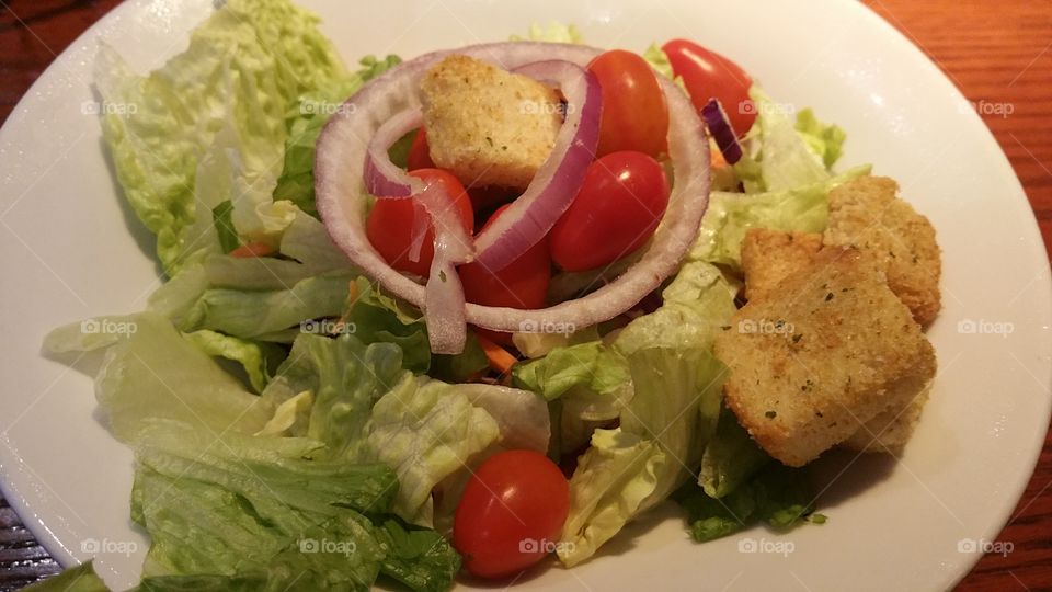 Side Salad. Healthy eating