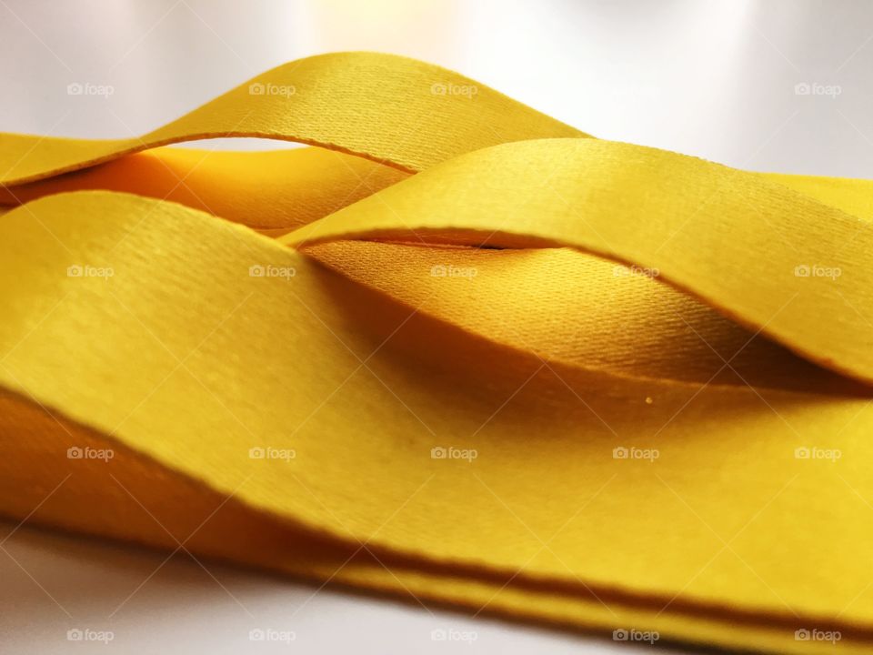 Yellow ribbon.