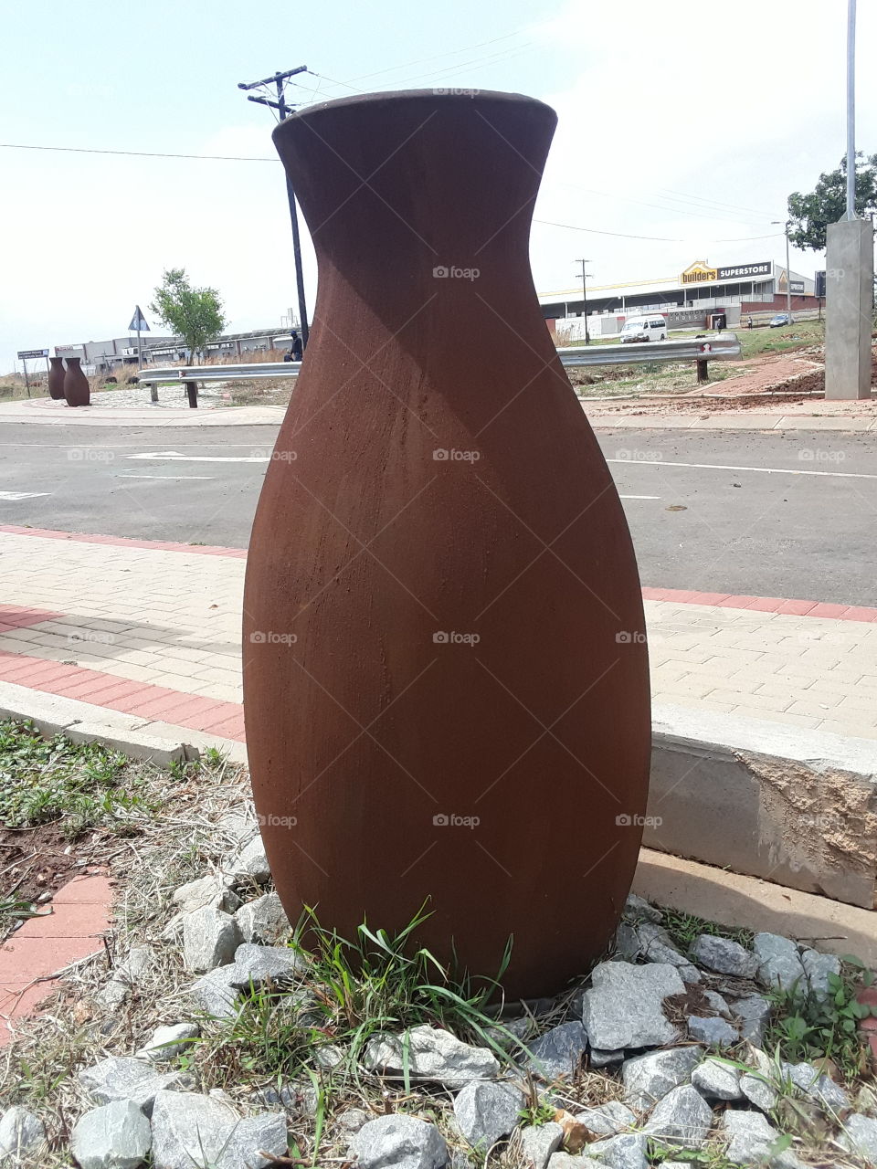 A trophy shape like at the parks