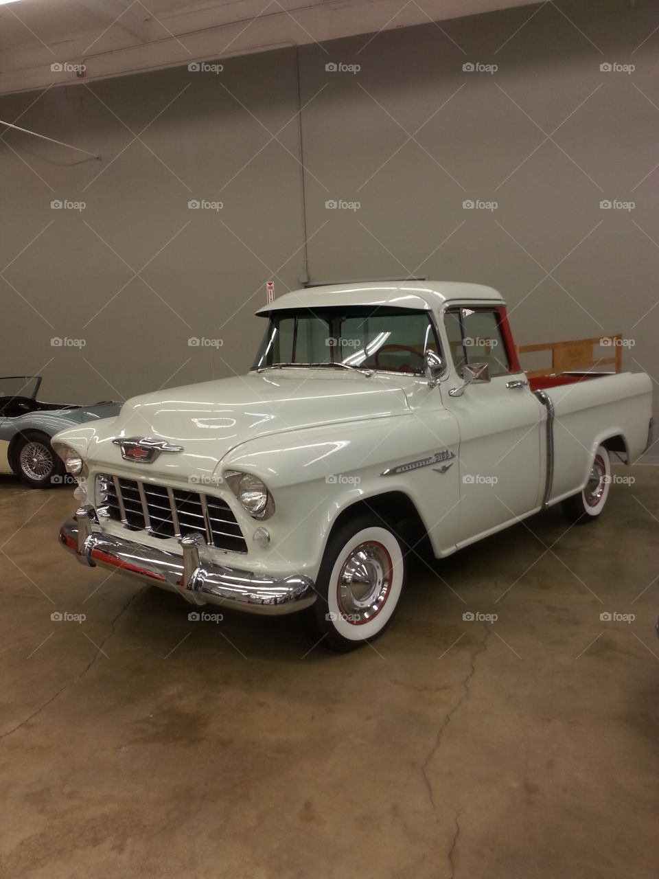 Antique Chevy pickup