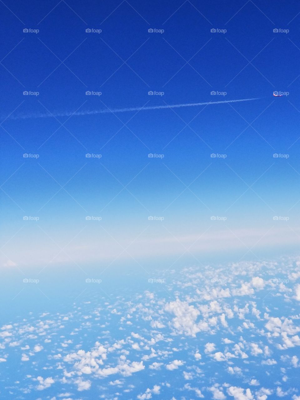 A first for me..flying Southwest and see a Southwest plan also in the air..So cool