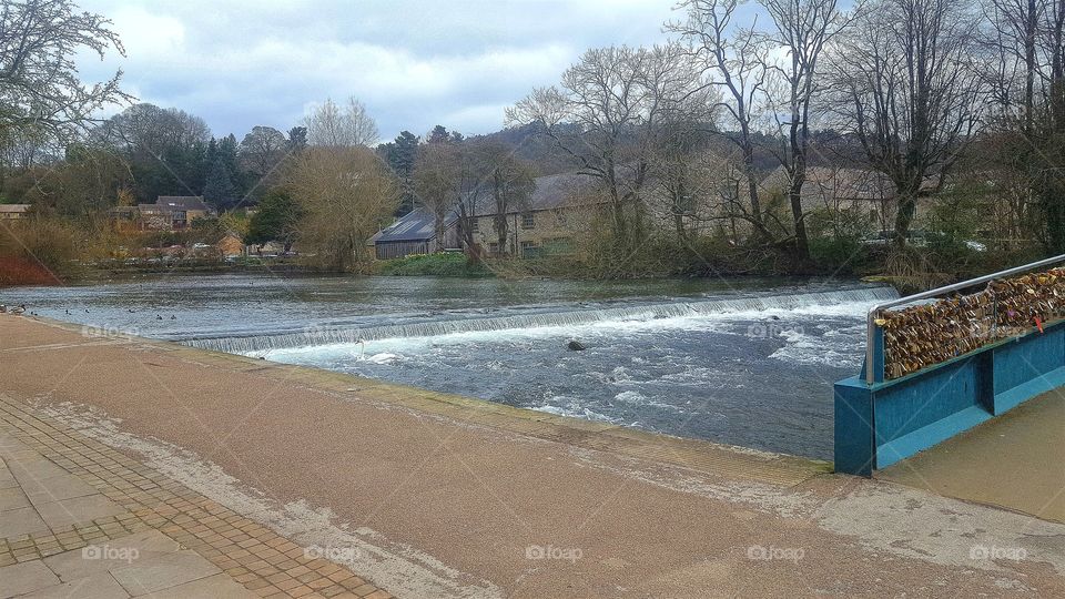 Gorgeous river going through Bakewell