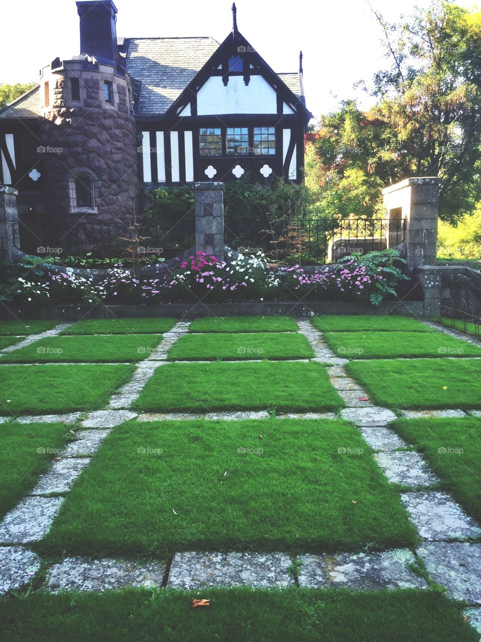 Symetrical lawn