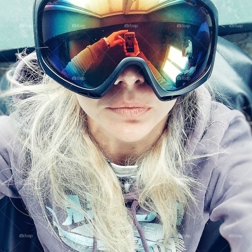 Snowboard girl