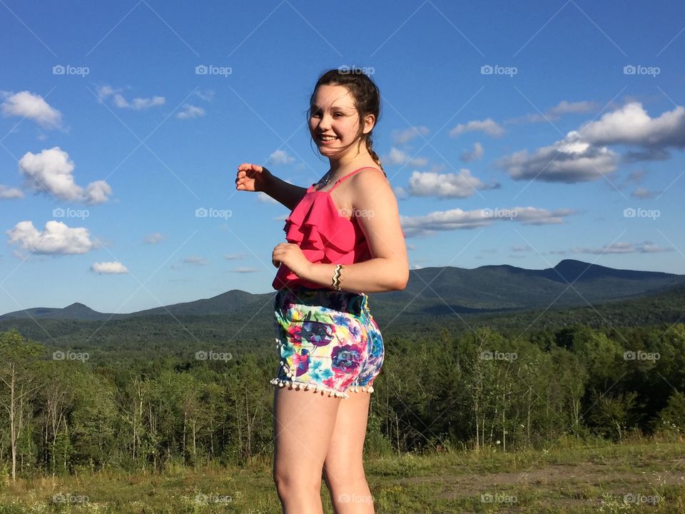 Nature, Girl, Summer, Outdoors, Leisure