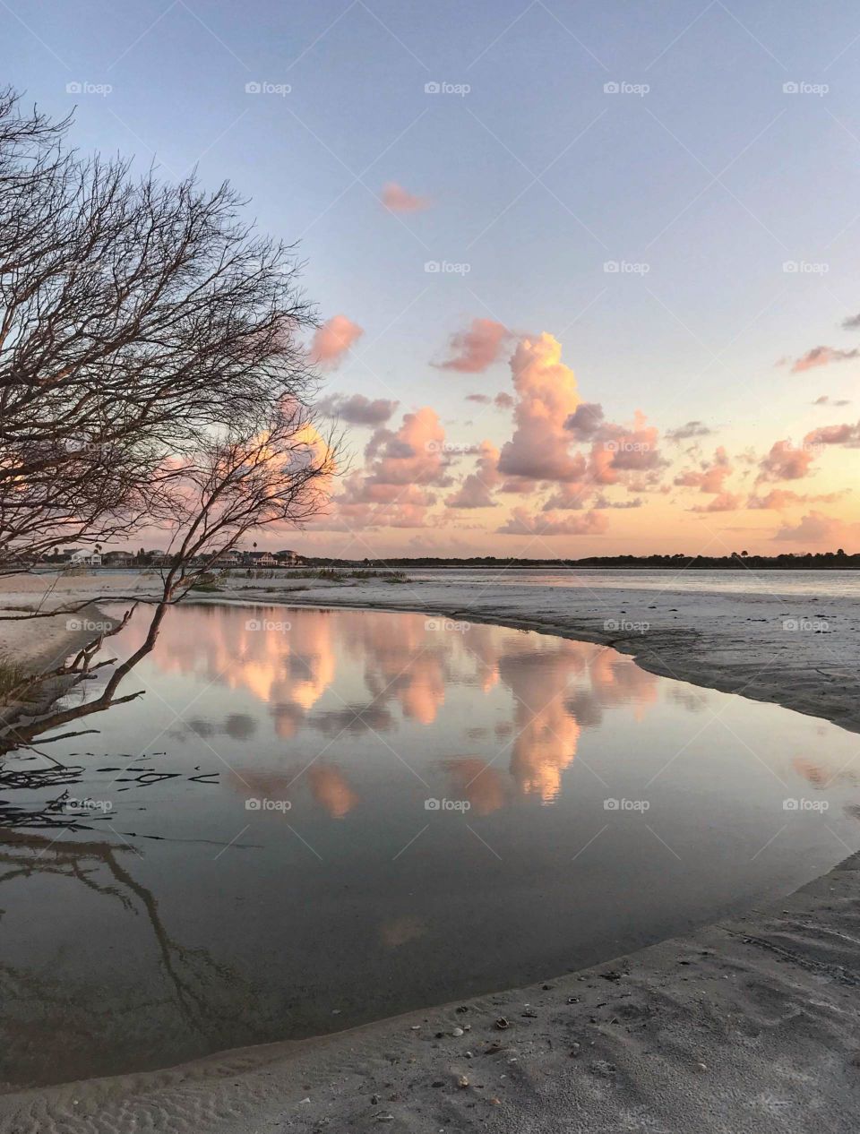 Beautiful Matanzas Inlet at sunset