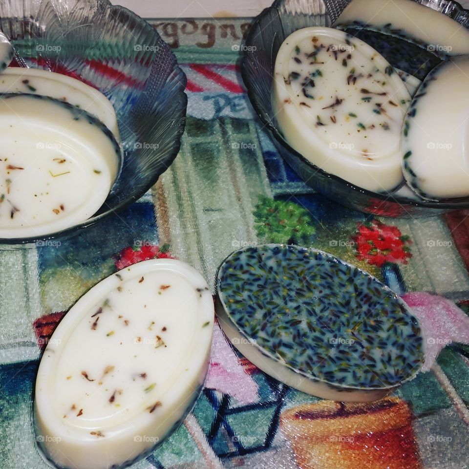 DIY Handmade Lavender Soap