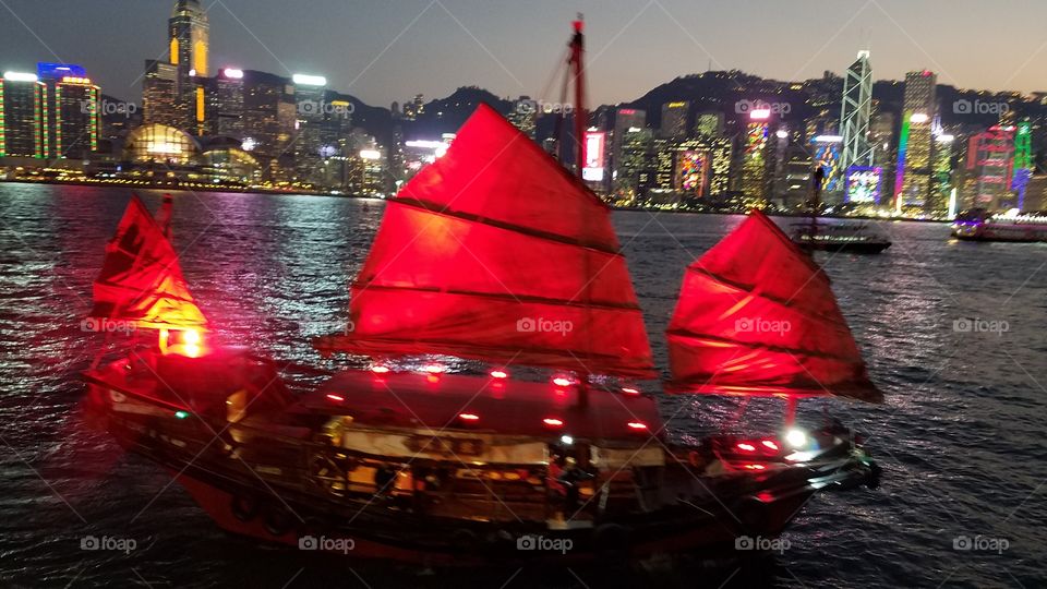 Chinese traditional boat