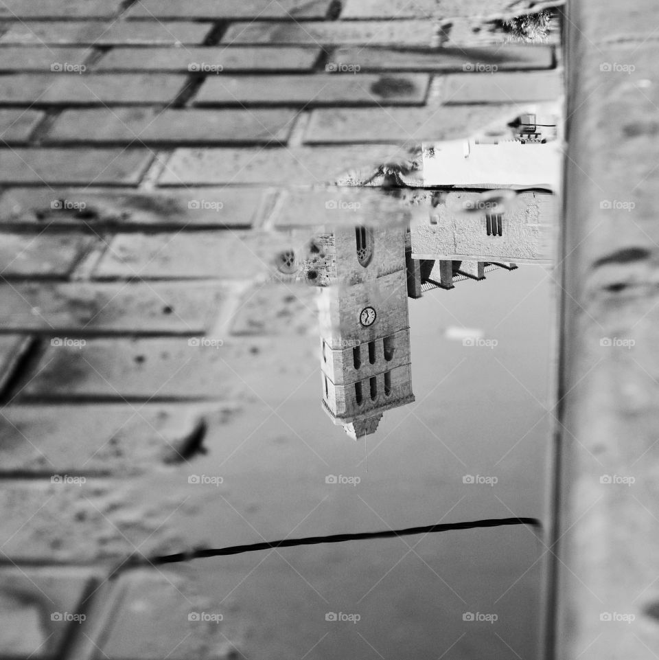 Black and white cathedral 