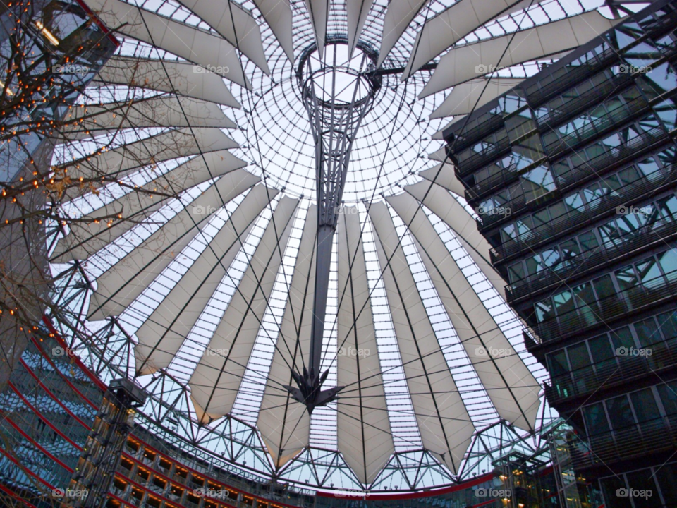 glass architecture berlin sony by chester29