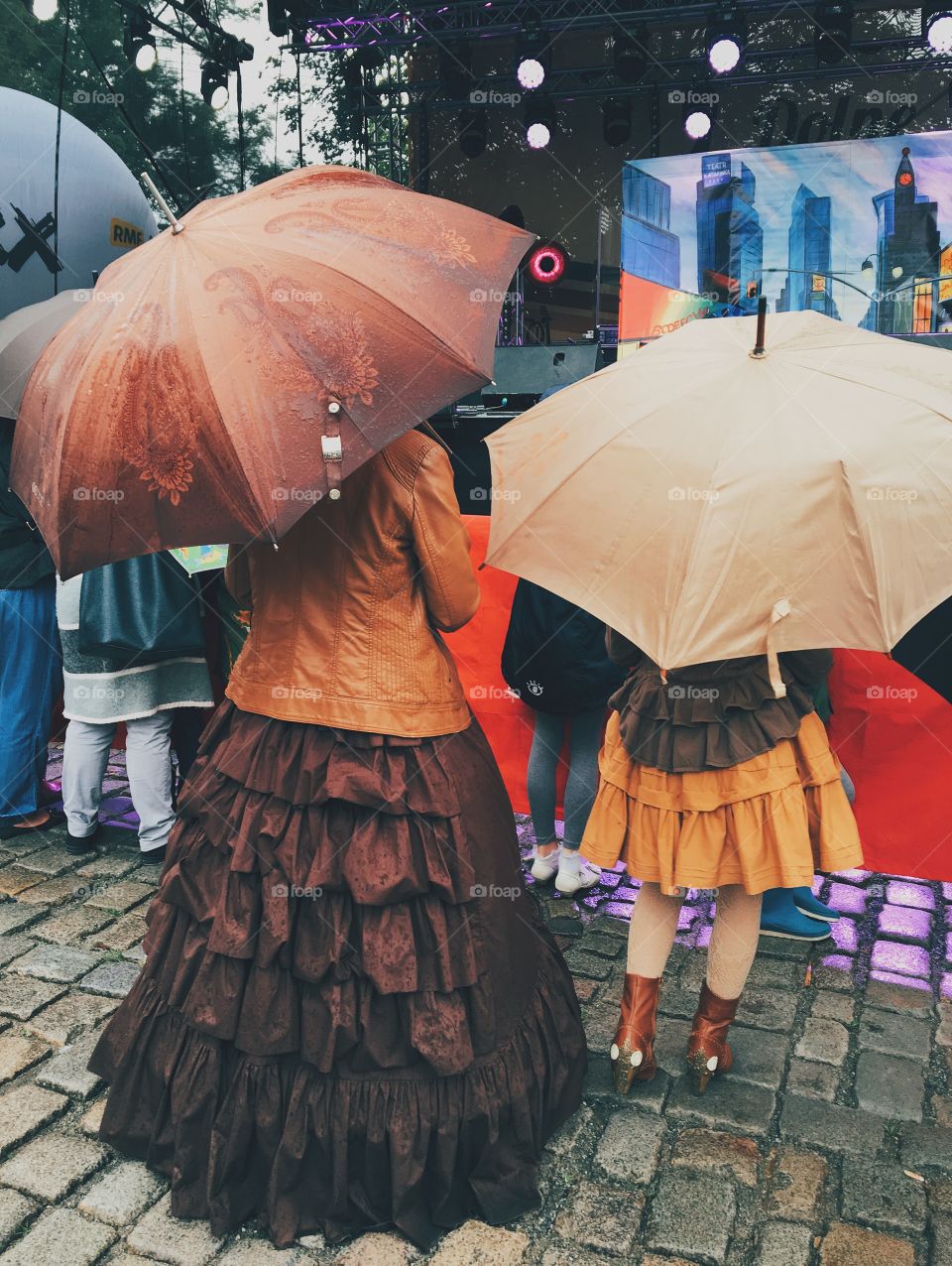 umbrellas