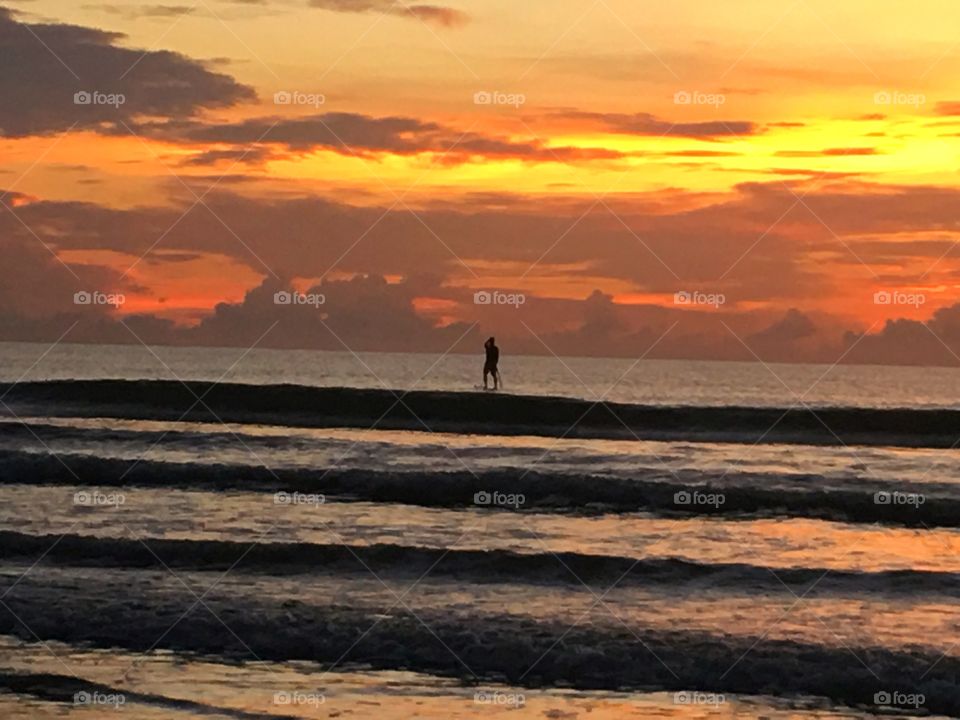 Sunset, Water, Dawn, Dusk, Sea