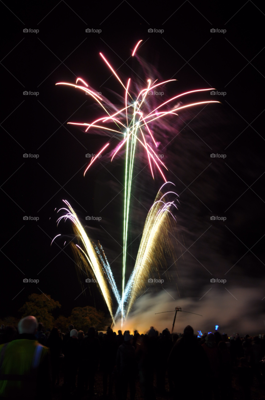 november bonfire fireworks by welshdragon