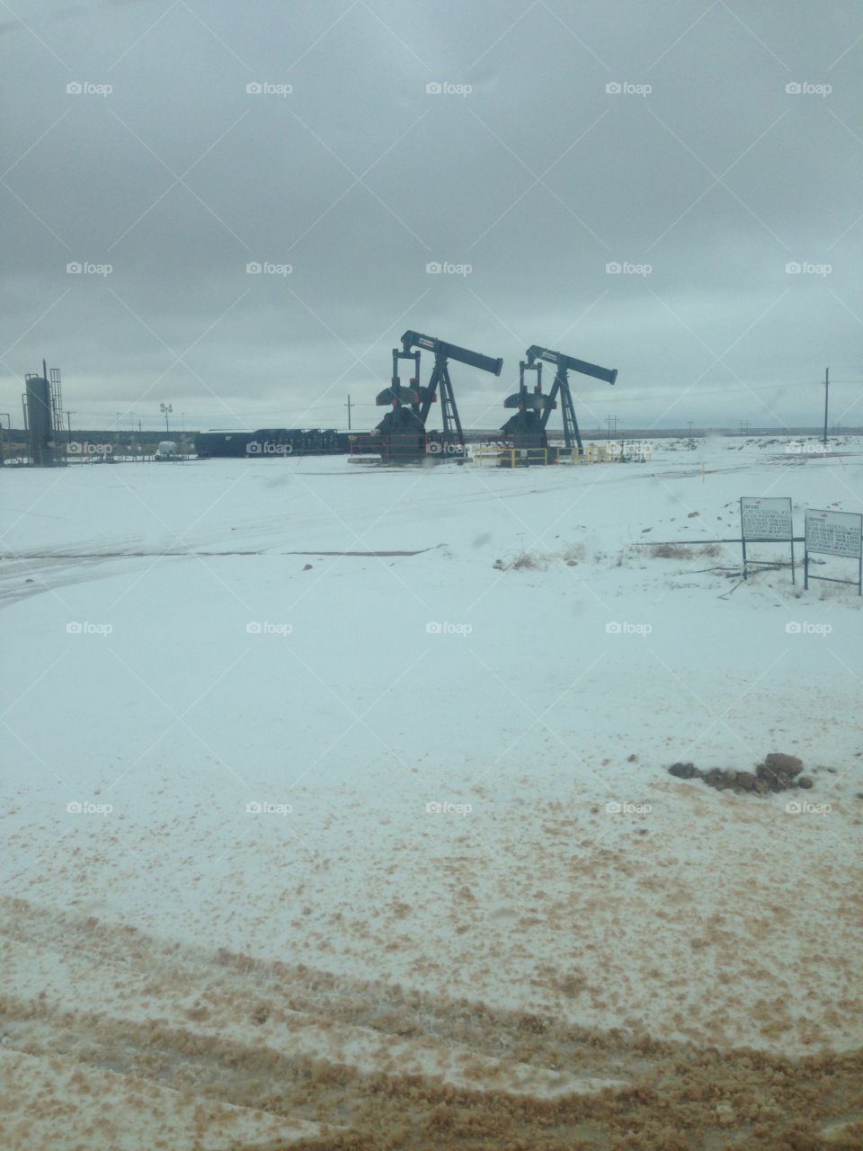 Oilfield Winter 