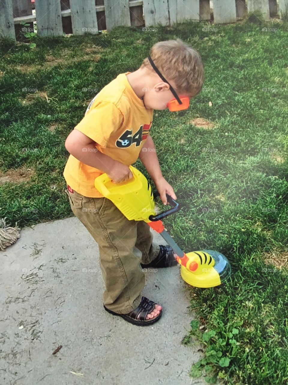 Wanting to be like Daddy 