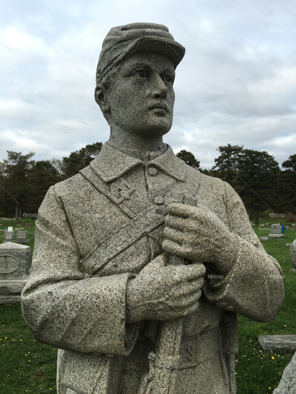 Soldier statue 