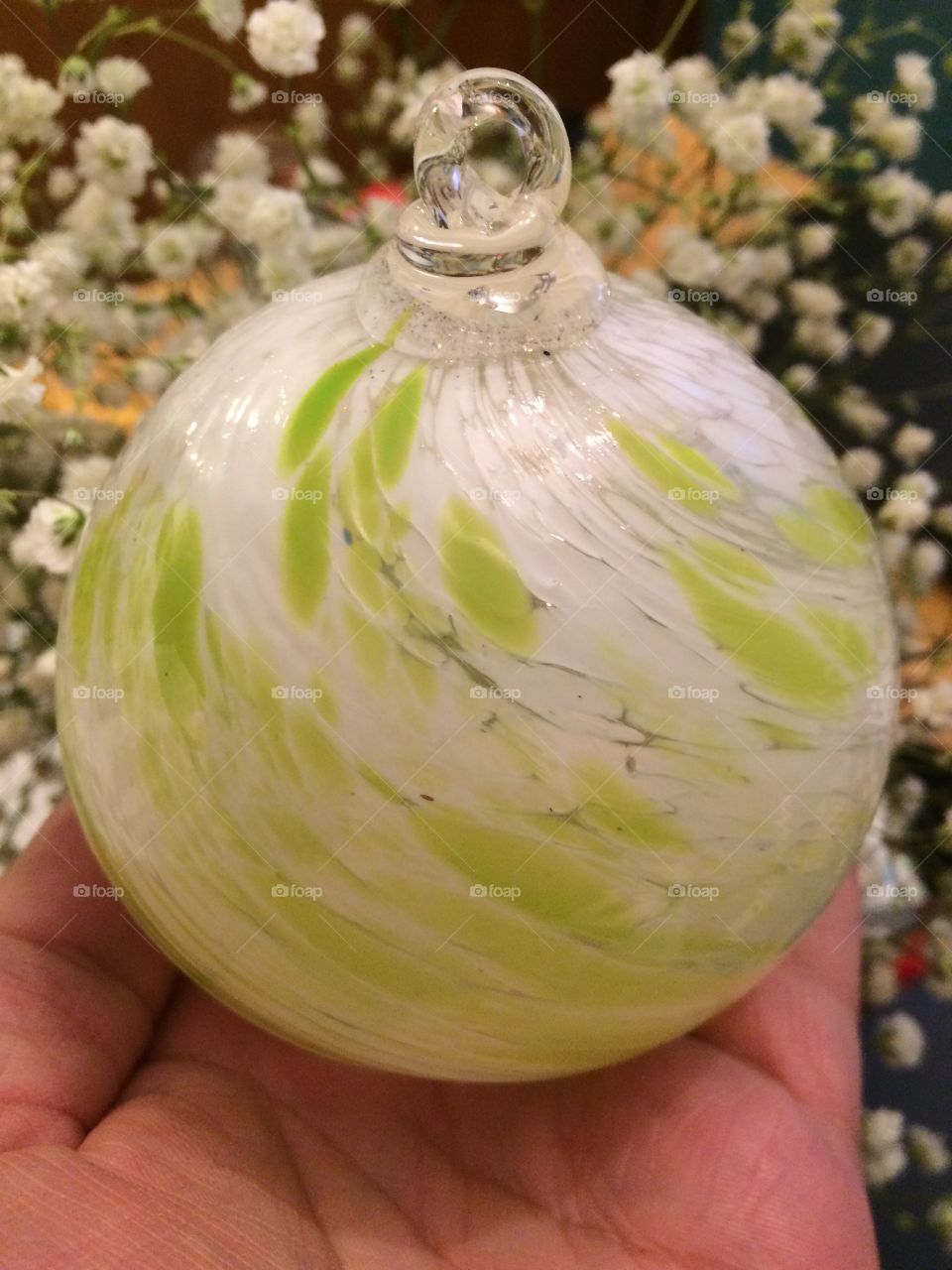 Glass ornament 