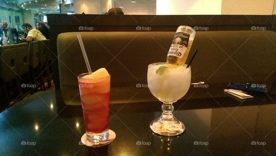 Fancy drinks on girls night!